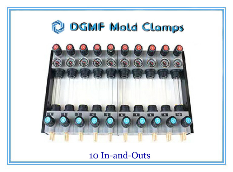 DGMF Mold Clamps Co., Ltd - 10 In-and-Outs Injection Molding 10L Precision Water Flow Regulator