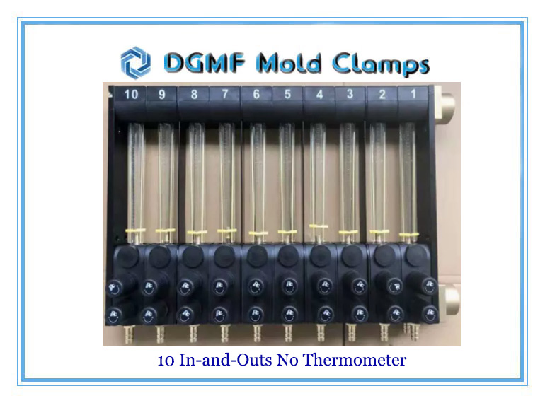 DGMF Mold Clamps Co., Ltd - 10 In-and-Outs No Thermometer 30L Water Flow Regulator