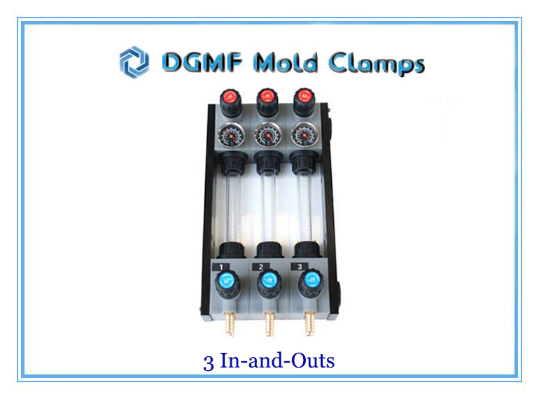 DGMF Mold Clamps Co., Ltd - 3 In-and-Outs Injection Molding 10L Precision Water Flow Regulator