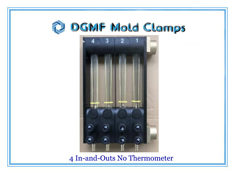 DGMF Mold Clamps Co., Ltd - 4 In-and-Outs No Thermometer 30L Water Flow Regulator