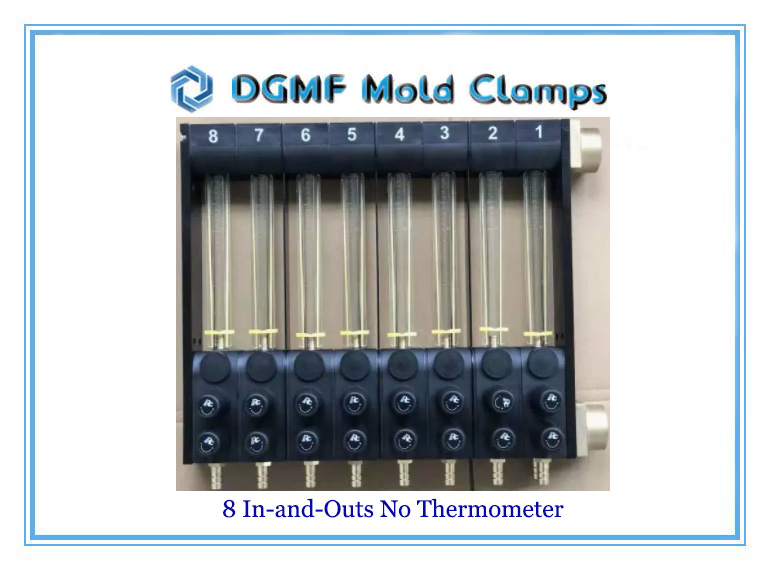 DGMF Mold Clamps Co., Ltd - 8 In-and-Outs No Thermometer 30L Water Flow Regulator