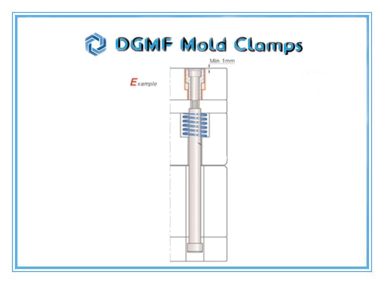 DGMF Mold Clamps Co., Ltd - A-Type Puller Bolt and C-shape Stop Bolt Applications