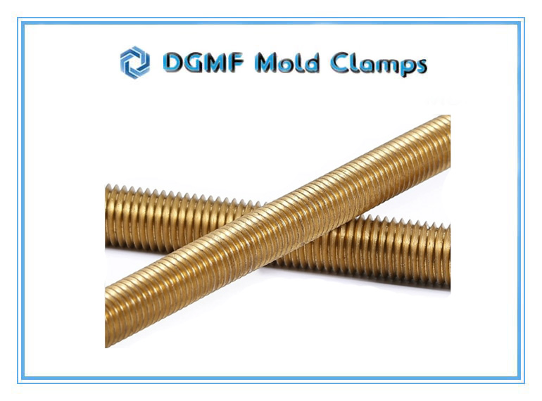 DGMF Mold Clamps Co., Ltd - Brass Material 1-Meter Long Fully Threaded Rods