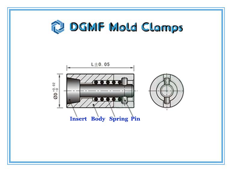 DGMF Mold Clamps Co., Ltd - DGMF Air Poppet Valve Drawing