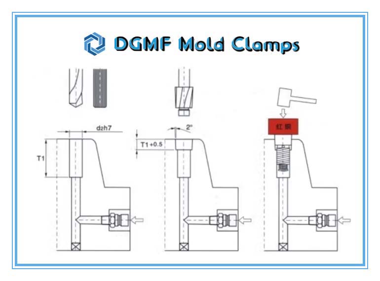 DGMF Mold Clamps Co., Ltd - DGMF Air Valves Z491 Air Poppet Valve Installation