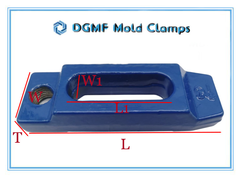 DGMF Mold Clamps Co., Ltd - Forged Plastic Injection Mold Clamp Drawing