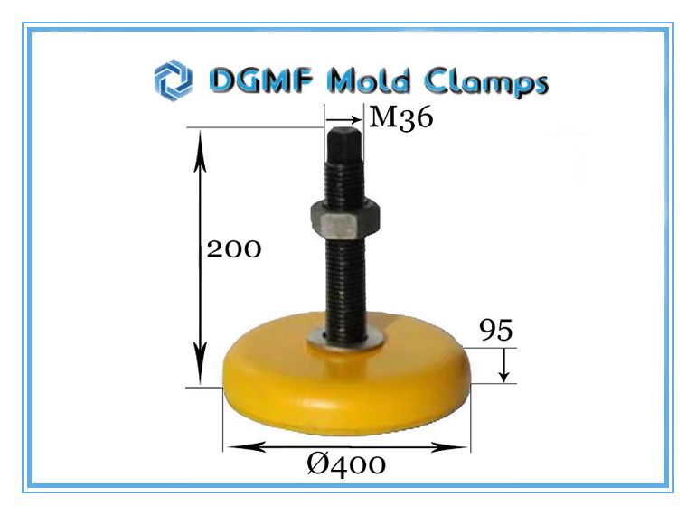 DGMF Mold Clamps Co., Ltd - Heavy-duty CNC Machine Leveling Pad DGMF-Mold-Clamps-MLP400 Size