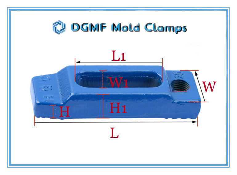 DGMF Mold Clamps Co., Ltd - Heavy-duty Closed-end Injection Mold Clamp Drawing