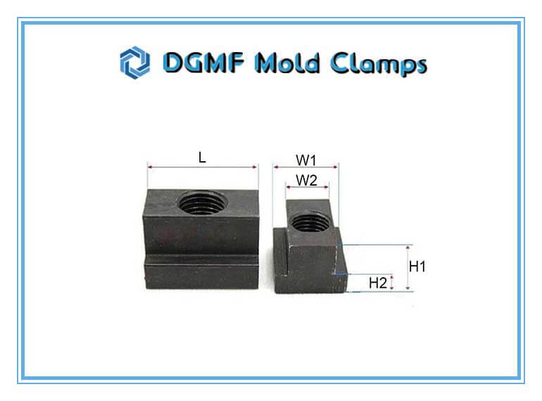 DGMF Mold Clamps Co., Ltd Heavy-duty T-Slot Nut Specifications