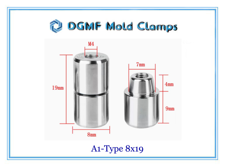 DGMF Mold Clamps Co., Ltd - High-precision Round Tapered Interlock A1-8x19 Size