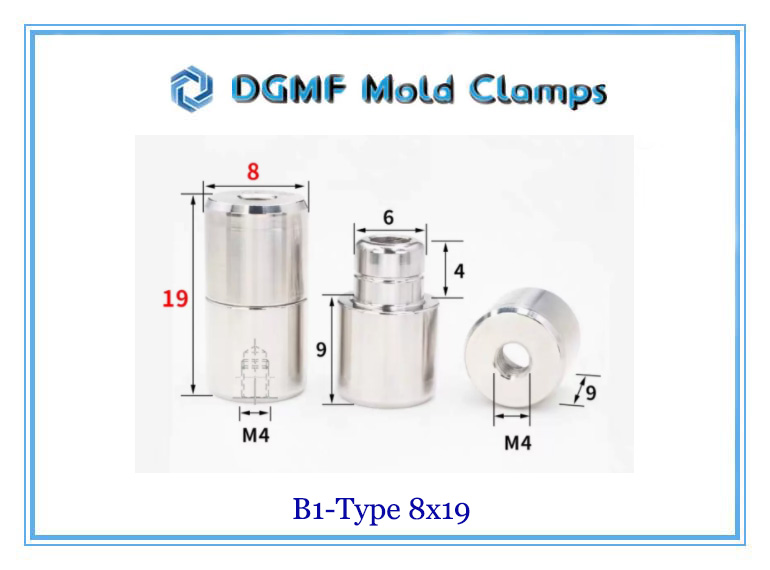 DGMF Mold Clamps Co., Ltd - High-precision Round Tapered Interlock B1-8x19 Size