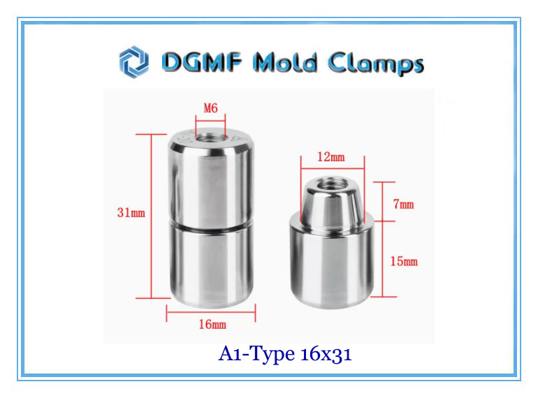 DGMF Mold Clamps Co., Ltd - High-precision Round Tapered Interlocks A1-16x31 Size