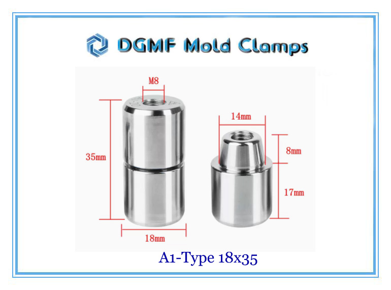 DGMF Mold Clamps Co., Ltd - High-precision Round Tapered Interlocks A1-18x35 Size