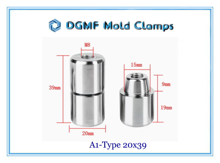 DGMF Mold Clamps Co., Ltd - High-precision Round Tapered Interlocks A1-20x39 Size