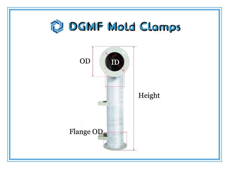 DGMF Mold Clamps Co., Ltd - Hose Hot Air Pipe for Hopper Dryer Drawing