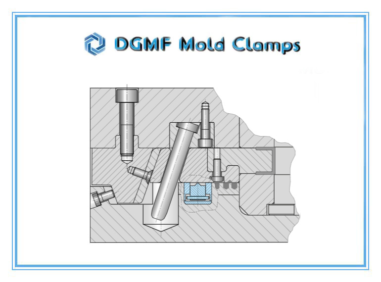 DGMF Mold Clamps Co., Ltd - Injection Mold Component Z5140 Slide Holding Device Mounting