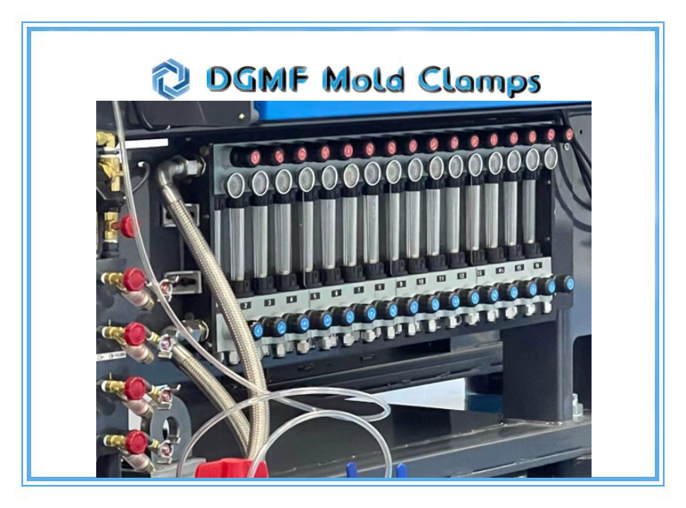 DGMF Mold Clamps Co., Ltd - Injection Molding 10L Precision Water Flow Regulator Installations