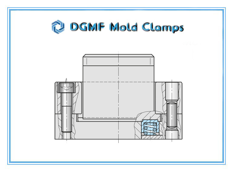 DGMF Mold Clamps Co., Ltd - Injection Molding Component Slide Retainer Z5133 Z5134 Slide Retainer Holding Device Installation