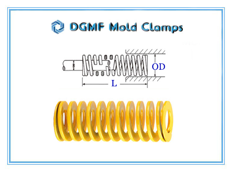 DGMF Mold Clamps Co., Ltd - JIS Extra-Light Load Spring Drawing