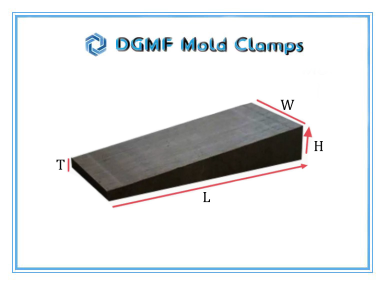 DGMF Mold Clamps Co., Ltd - Leveling Machinist Steel Wedge Drawing