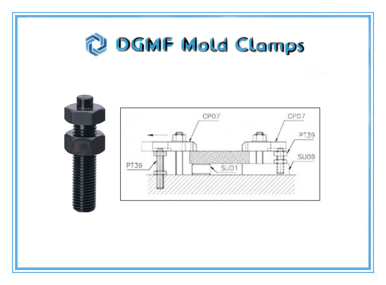 DGMF Mold Clamps Co., Ltd - Machine Tool Fixture PT39 Clamp Rest Installation