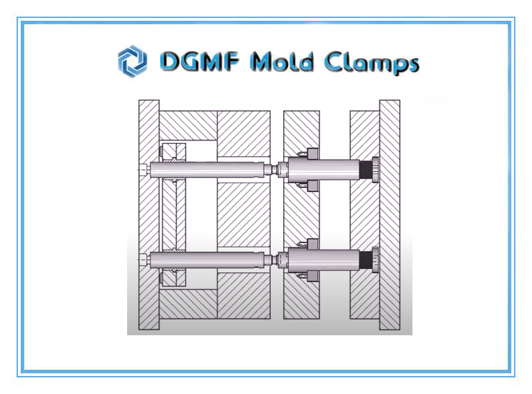 DGMF Mold Clamps Co., Ltd - Mold Part E 1840 Round Latch Locking Unit Application