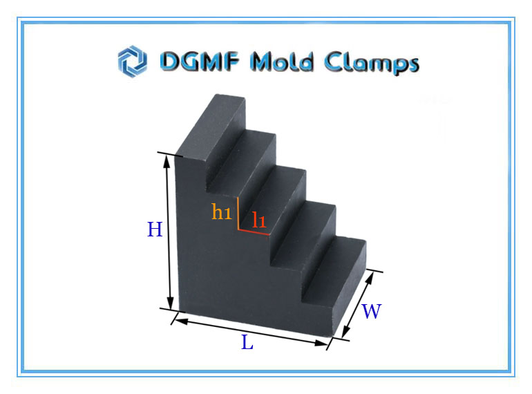 DGMF Mold Clamps Co., Ltd - Mounting Tool Step Block Clamp Drawing