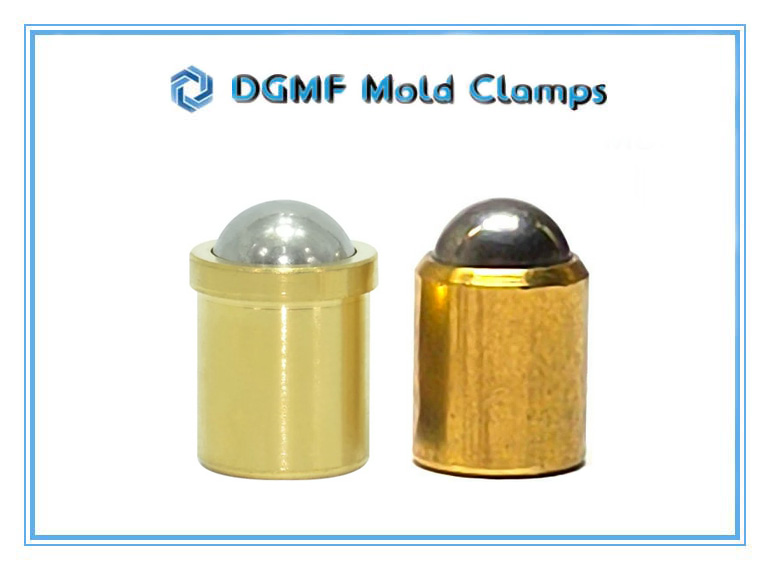 DGMF Mold Clamps Co., Ltd - No-Collar VS. With Collar Smooth Spring Plunger Brass Material