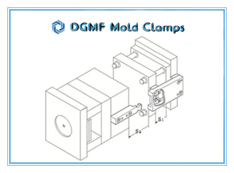 DGMF Mold Clamps Co., Ltd - Plastic Injection Mold Latch Lock Z4 Series Installation