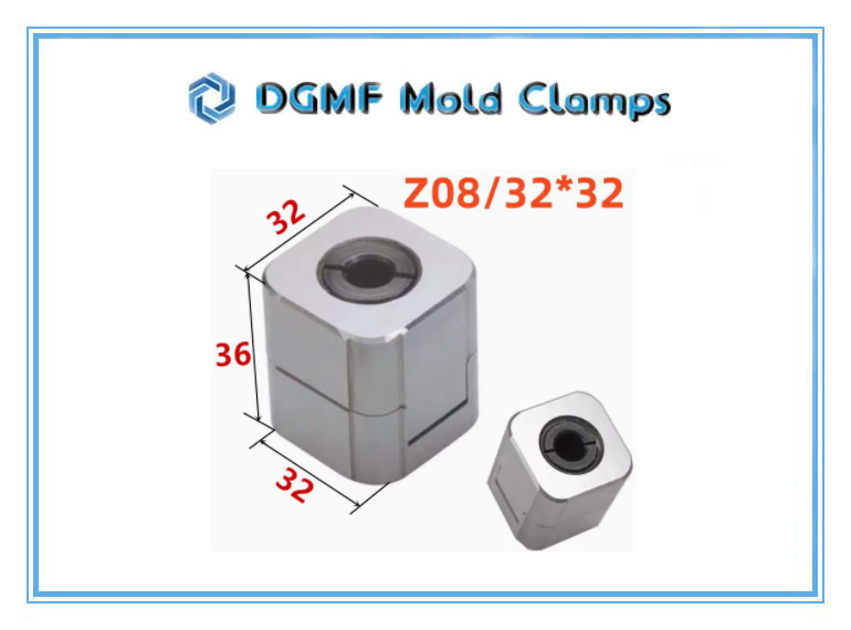 DGMF Mold Clamps Co., Ltd - Plastic Mold Rectangular Block Locating Unit Z08 32x32 Size