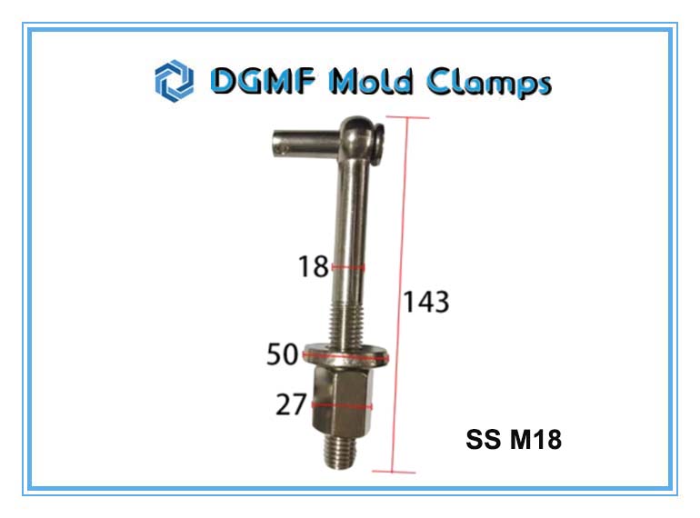 DGMF Mold Clamps Co., Ltd - Plastic Shredder Crusher Grinder Lock SS M18 Size