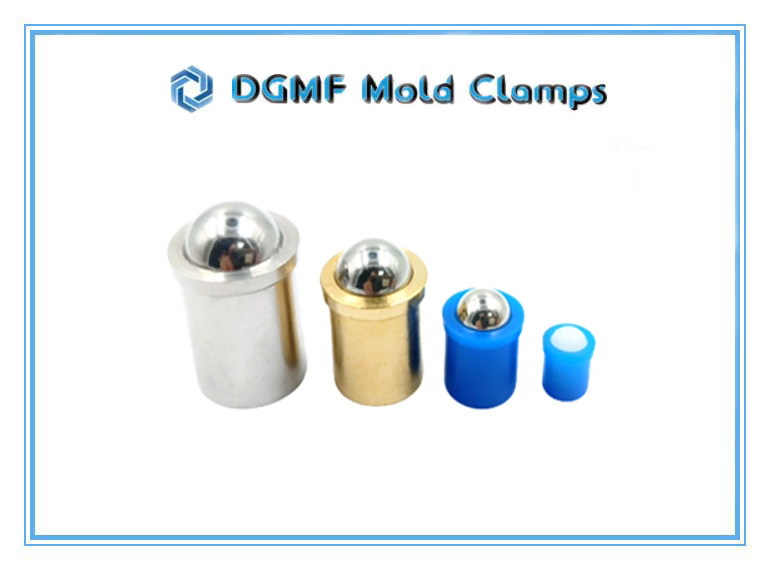 DGMF Mold Clamps Co., Ltd - Push Fit Smooth Body Spring Plunger With Collar And Ball Styles