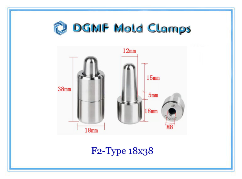 DGMF Mold Clamps Co., Ltd - Rubber Molding Taper Leader Pin Set F2-Type 18x38 Size