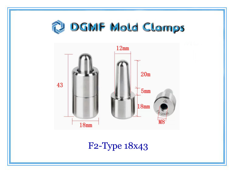 DGMF Mold Clamps Co., Ltd - Rubber Molding Taper Leader Pin Set F2-Type 18x43 Size