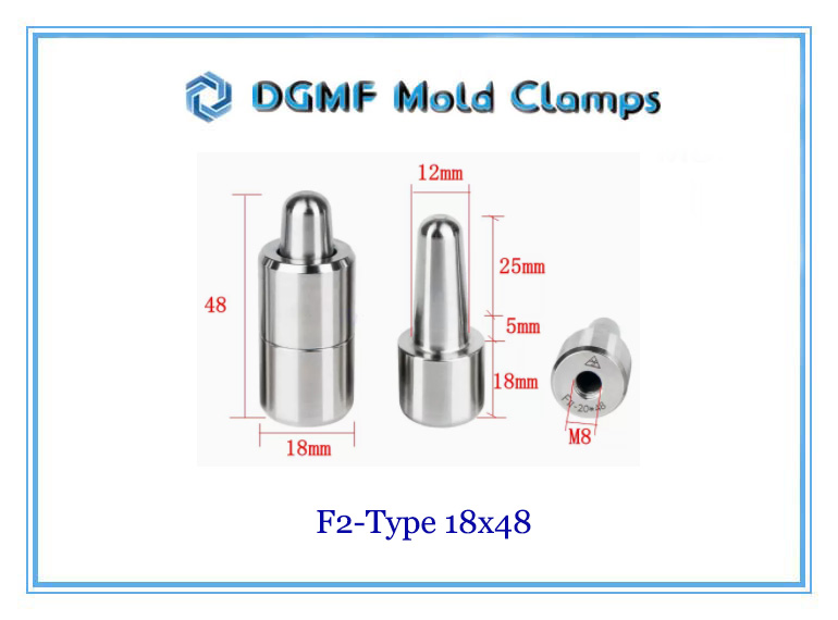 DGMF Mold Clamps Co., Ltd - Rubber Molding Taper Leader Pin Set F2-Type 18x48 Size