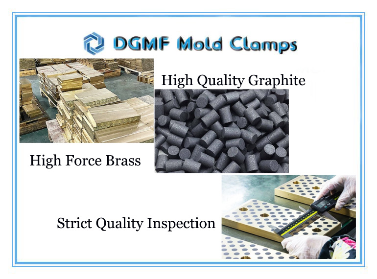 DGMF Mold Clamps Co., Ltd - Self-Lubricating Bronze Wear Plate Advantages