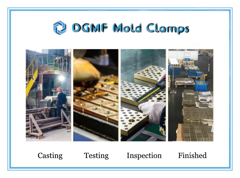 DGMF Mold Clamps Co., Ltd - Self-Lubricating Wear Plate Strict Production System