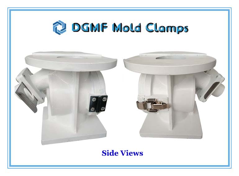 DGMF Mold Clamps Co., Ltd - Side Views of the Hopper Dryer Magnet Base Mounts