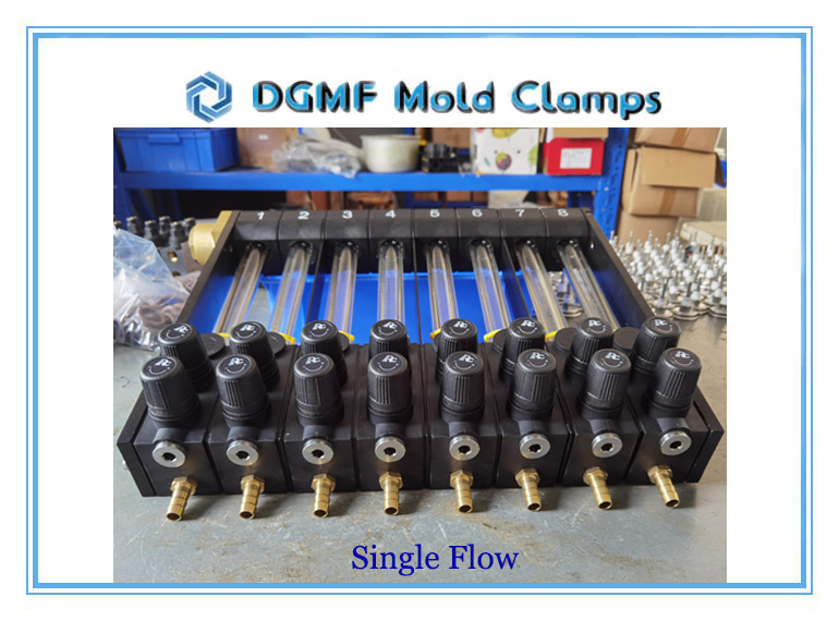 DGMF Mold Clamps Co., Ltd - Single Flow Plastic Injection Molding 30L Water Flow Regulator