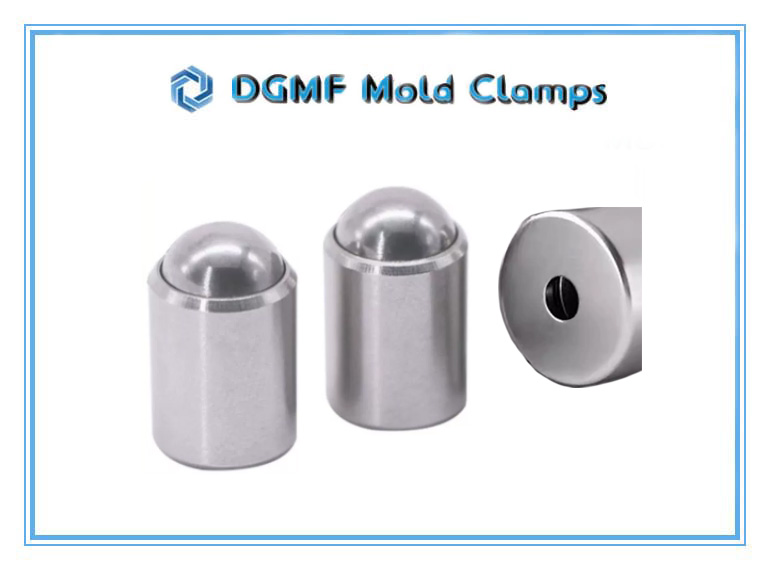 DGMF Mold Clamps Co., Ltd - Smooth Body Ball Spring Plunger Stainless Steel No Collar With Hole