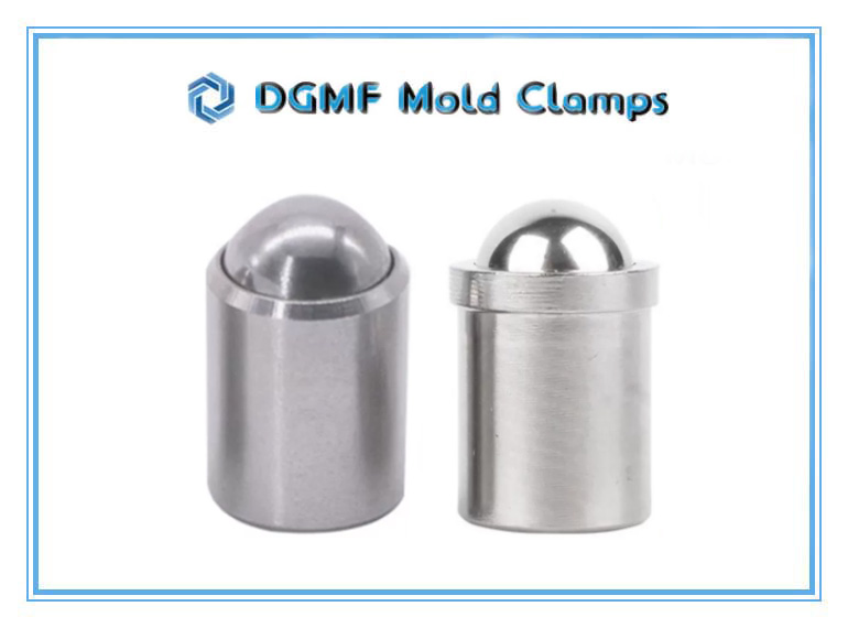 DGMF Mold Clamps Co., Ltd - Smooth Version Stainless Steel Spring Plunger Without Collar and With Collar