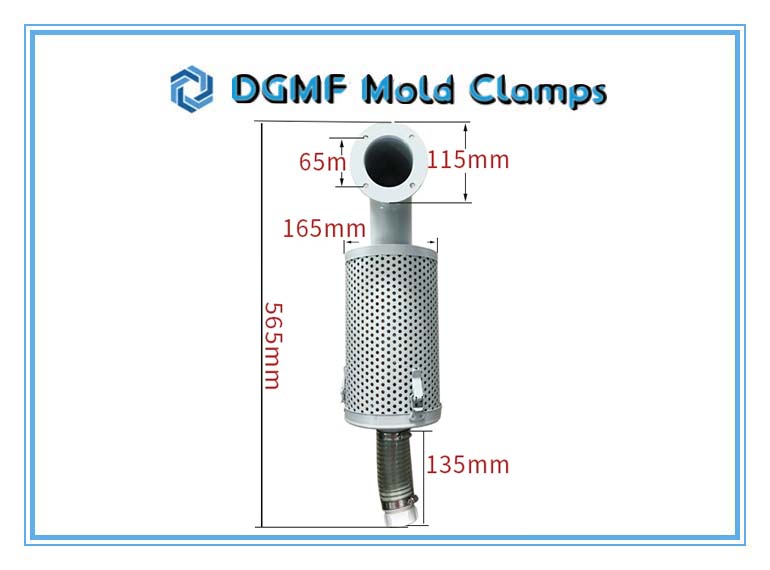 DGMF Mold Clamps Co., Ltd - Stainless Steel Hopper Dryer Dust Collector Drawing