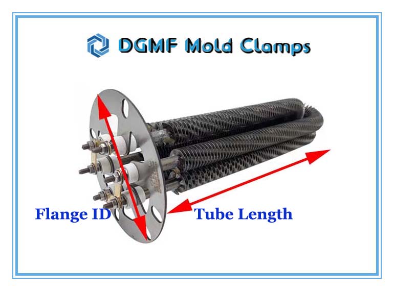 DGMF Mold Clamps Co., Ltd - Stainless Steel Hopper Dryer Heater with Heat Sinks Drawing