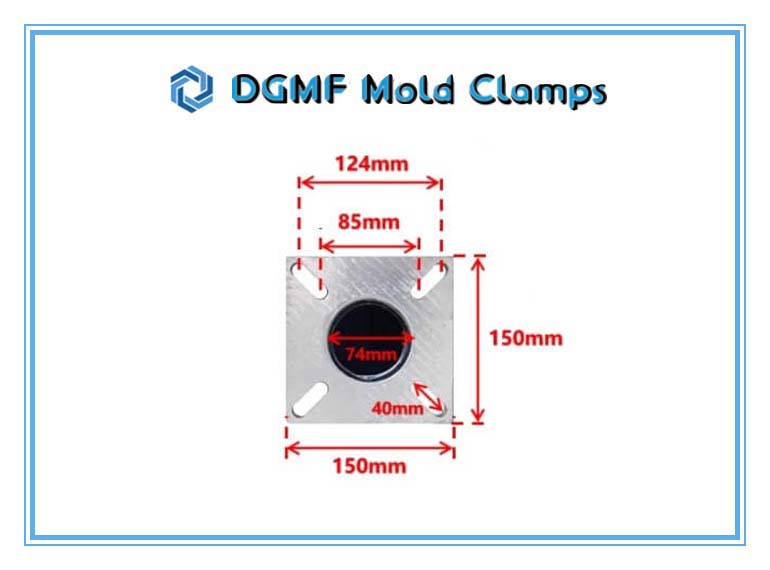 DGMF Mold Clamps Co., Ltd - Stainless Steel Material Hopper Base Drawing