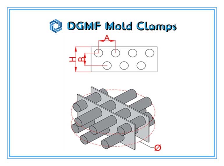 DGMF Mold Clamps Co., Ltd - Stainless Steel Round Magnetic Grate Drawing