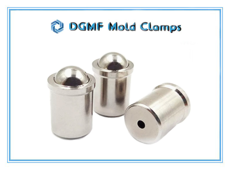 DGMF Mold Clamps Co., Ltd - Stainless Steel Smooth Body Spring Plunger With or Without Hole