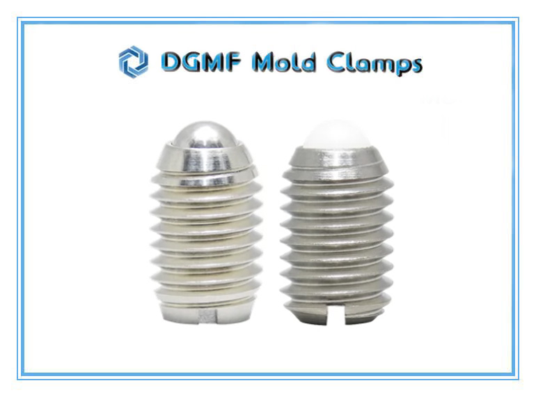 DGMF Mold Clamps Co., Ltd - Stainless Steel Spring Ball Plunger With Slotted Thrust Pin