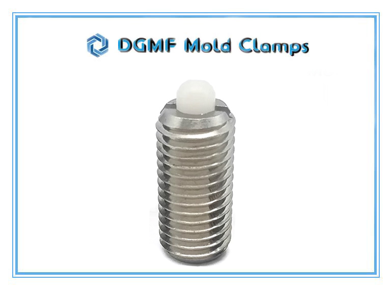 DGMF Mold Clamps Co., Ltd - Stainless Steel - Stainless Steel GN 616-SSP Spring Plunger POM Bolt-type