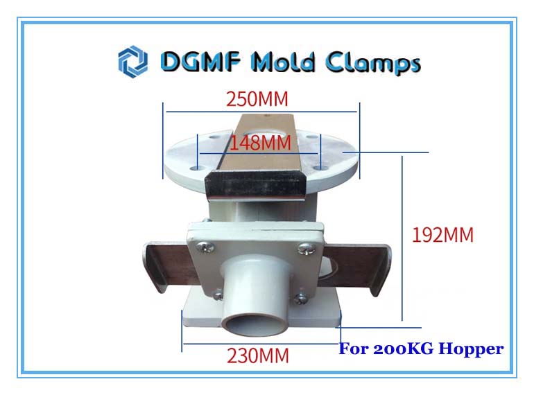 DGMF Mold Clamps Co., Ltd - Standard Aluminum Base Mount for 200KG Hopper Dryer Injection Molding Machine