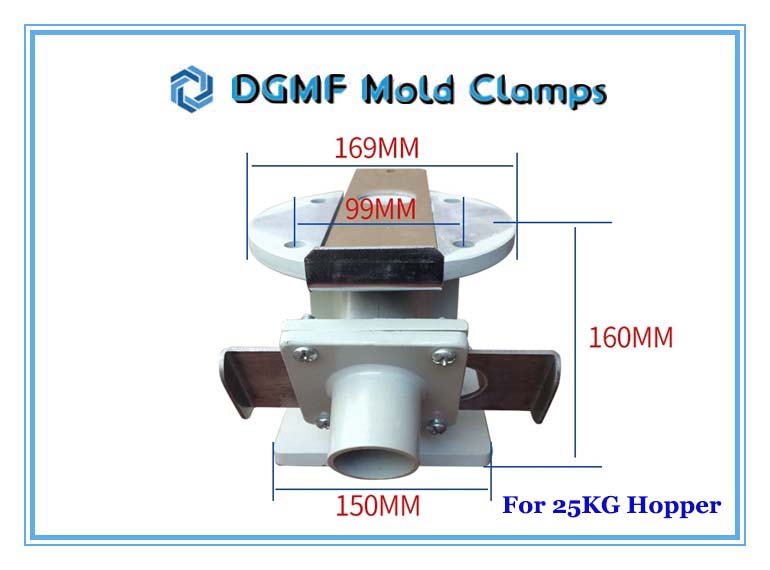 DGMF Mold Clamps Co., Ltd - Standard Aluminum Base Mount for 25KG Hopper Dryer Injection Molding Machine